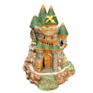 Vintage Midwest 90s Creepy Hollow Halloween Medieval Dragon Castle Rare